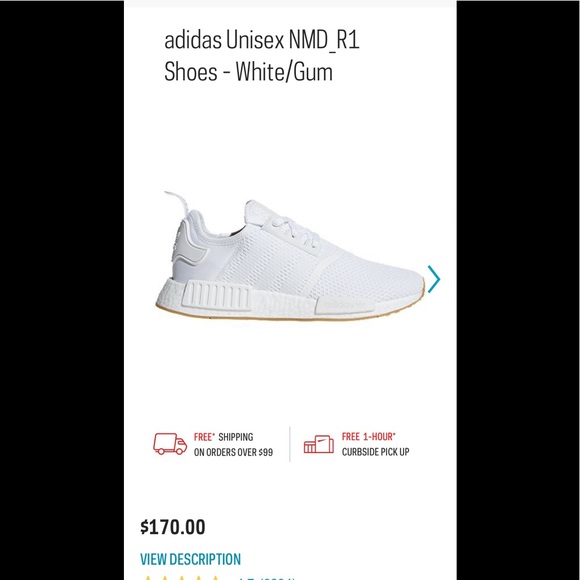 Adidas NMD_R1 White Shoes - Picture 4 of 4